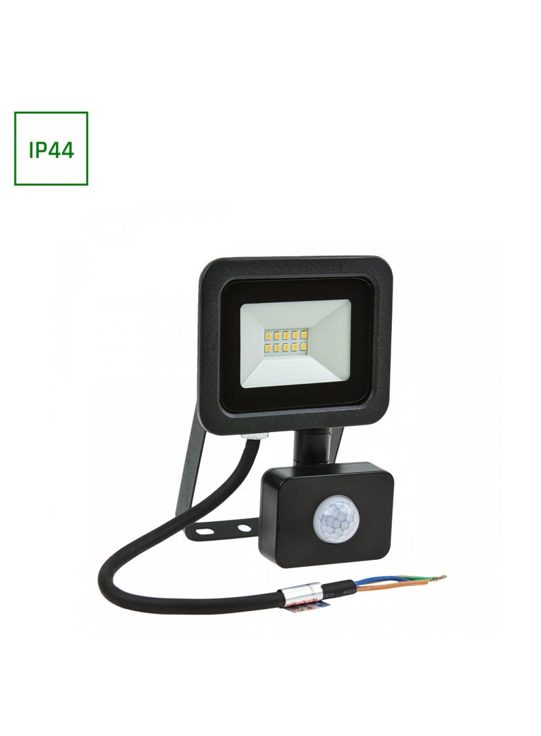 NOCTIS LUX 2 SMD 230V 10W IP44 CW black with sensor