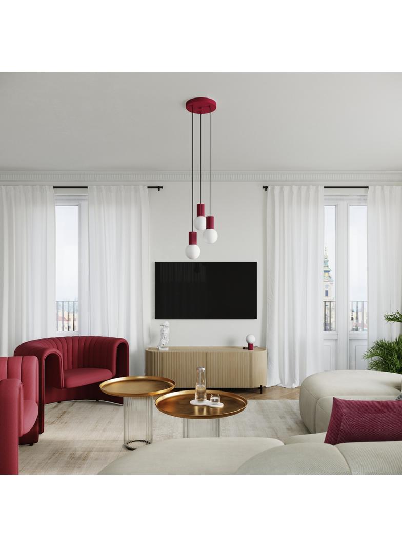 Lampa biurkowa HALO burgund