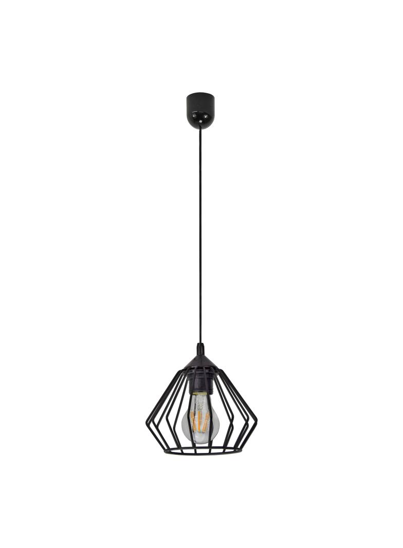 Waya 1P E27 lampa wisząca max. 60W czarna AD-LD-6263BE27M ORNO