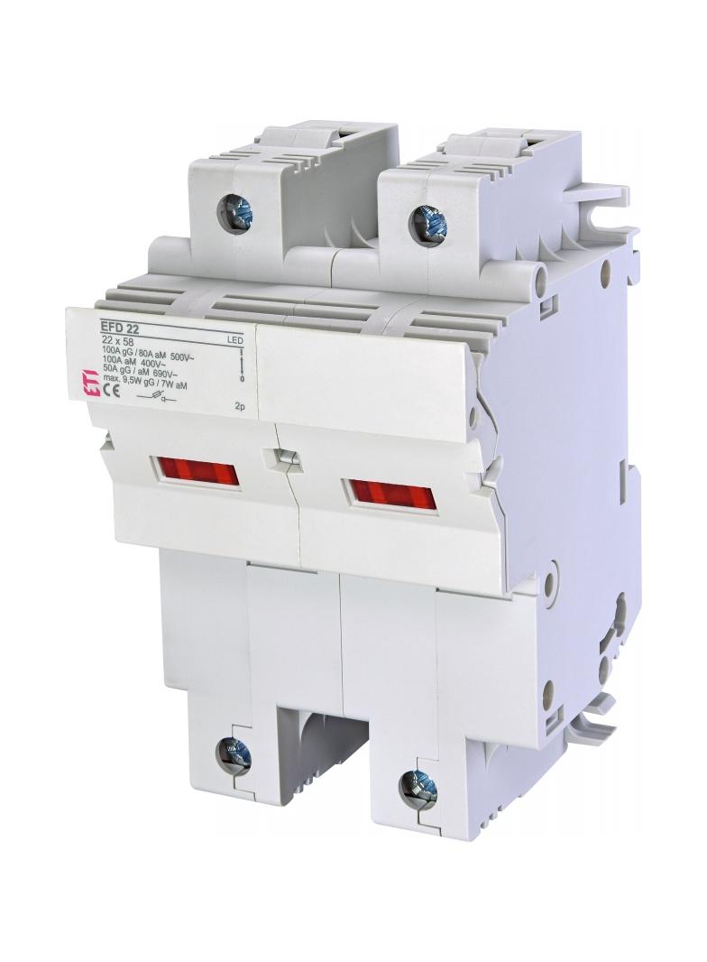 Rozłącznik bezpiecznikowy EFD 22 2P LED 002570013 ETI