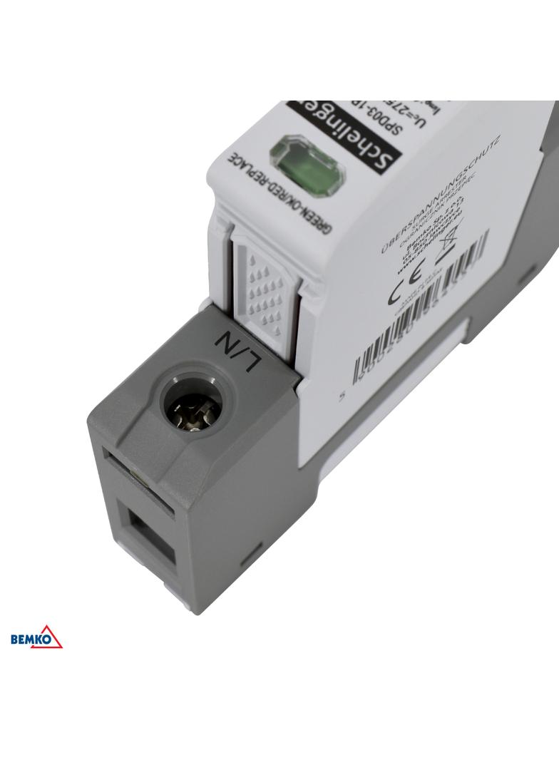 OGRANICZNIK PRZEPIĘĆ 1P 12,5kA(10/350) KLASA T1+T2 (B+C) SCHELINGER