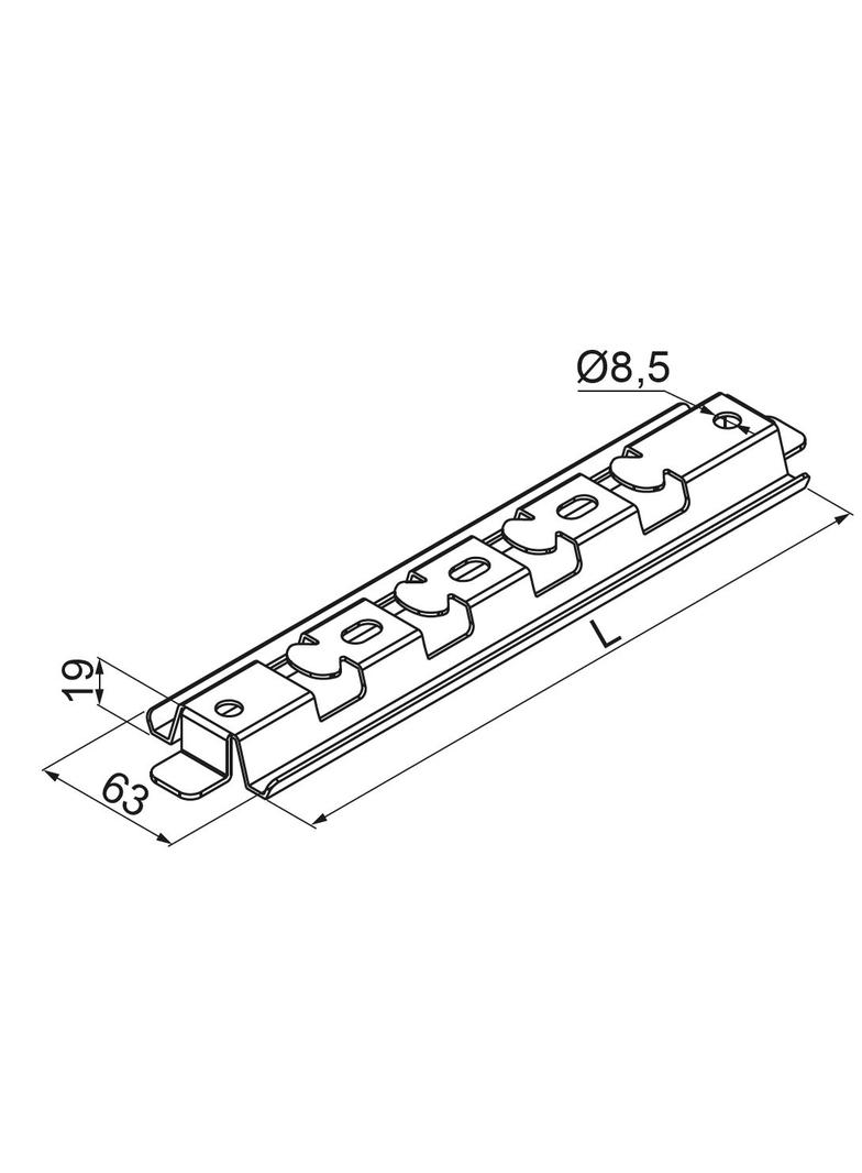 PMCN200 Profil montażowy