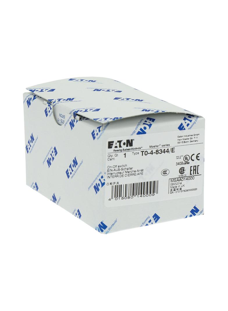 T0-4-8344/E Łącznik krzywkowy 20A 6.5kW 014000 EATON