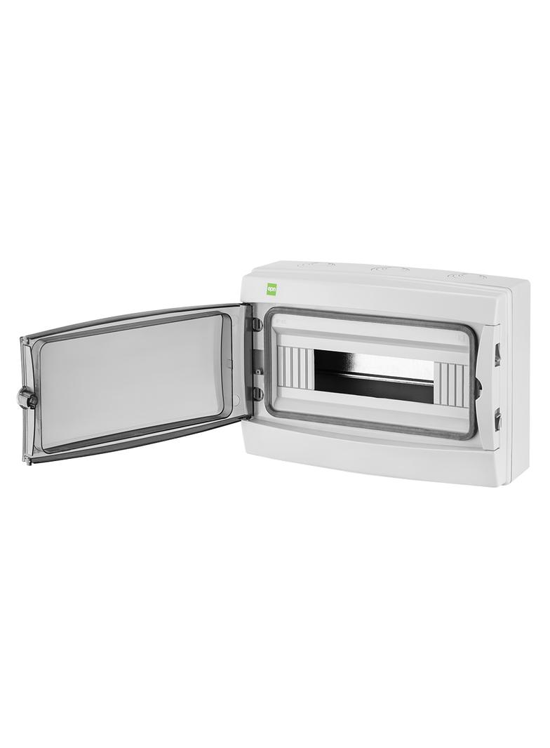 GALANT PLUS RN 1/12 drzwi transparentne (N+PE) IP65