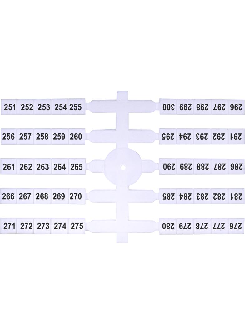 Oznacznik elastyczny (4 x 50 szt.) EO3 251-300 003901782 ETI