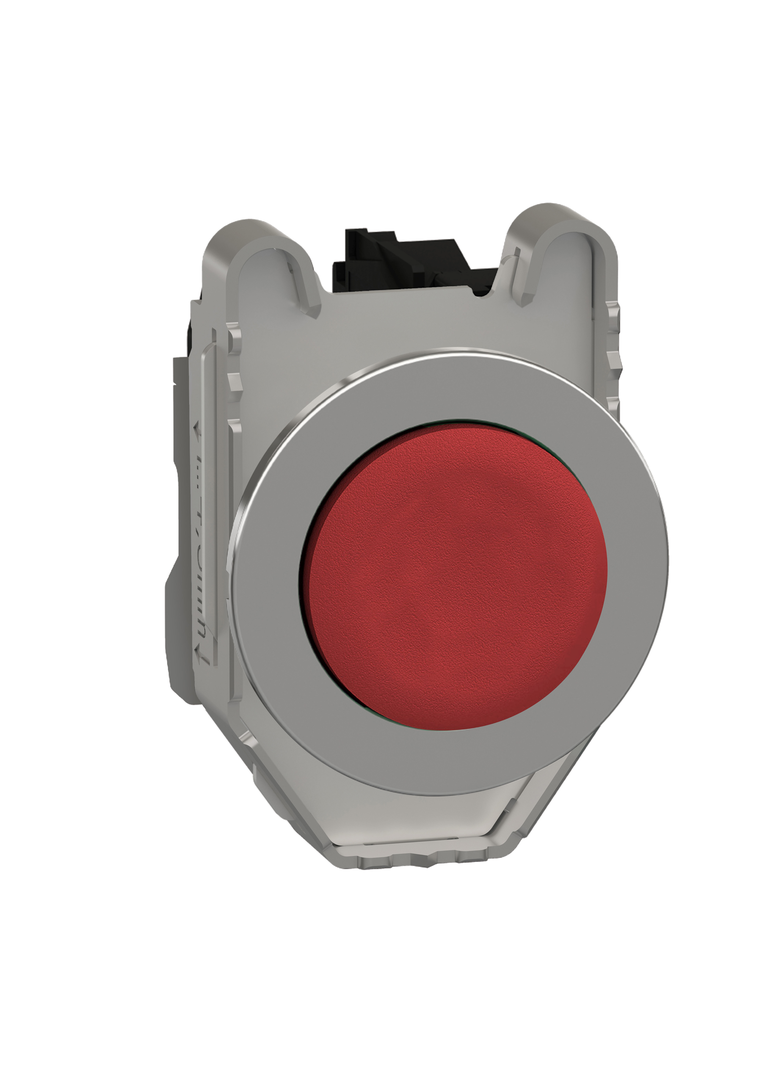 Harmony XB4 Przycisk wystający czerwony wystający 1NC nieoznaczony zacisk śrubowy