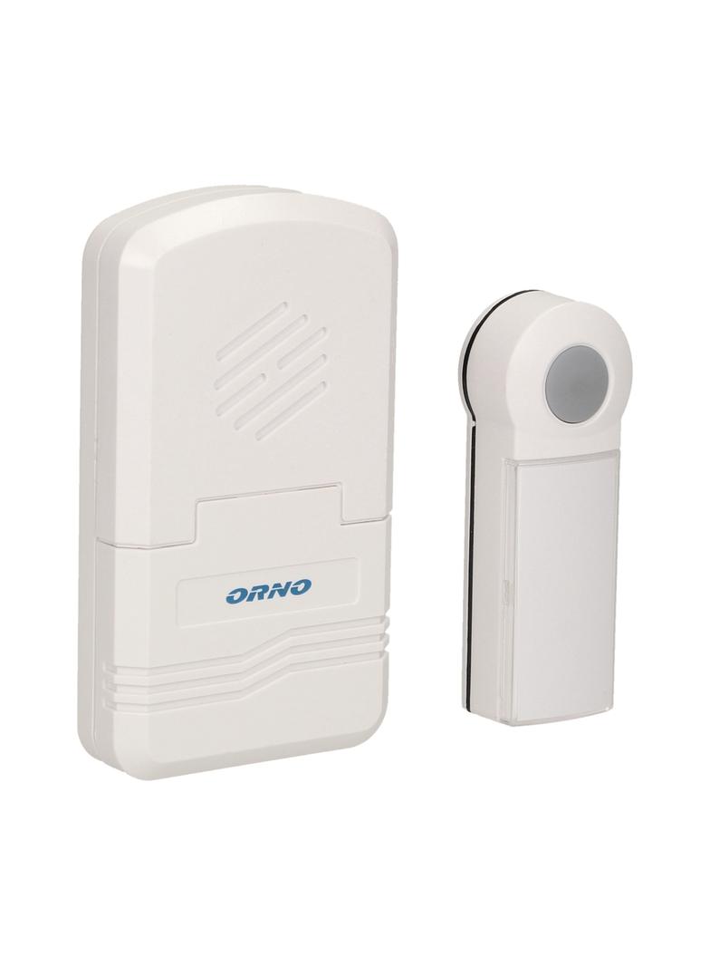 Dzwonek bezprzewodowy DISCO DC bateryjny learning system 1 dźwięk 80m OR-DB-KH-122 ORNO