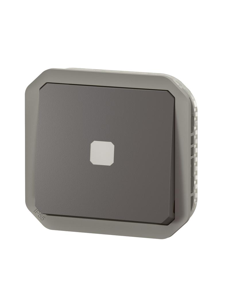 NOWE PLEXO - ŁĄCZNIK CZASOWY PODŚWIETLANY MECHANIZM ANTRACYT