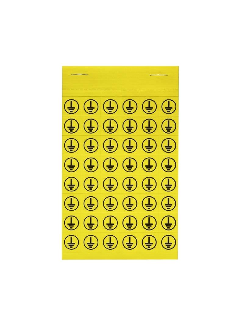 SYMBOL-PACK 14X14 ERDE Materiał do etykiet WEIDMULLER