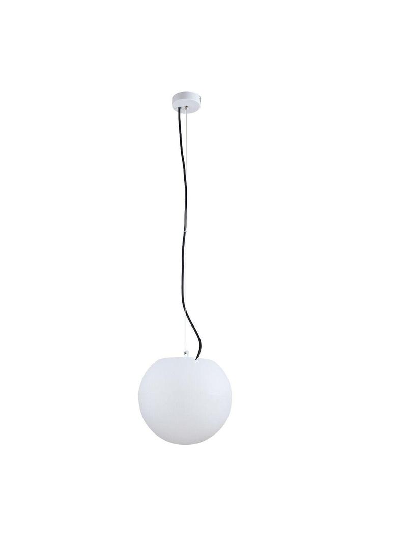 Nowodvorski lampa wisząca zewnętrzna Cumulus S E27 biała O30cm 9751