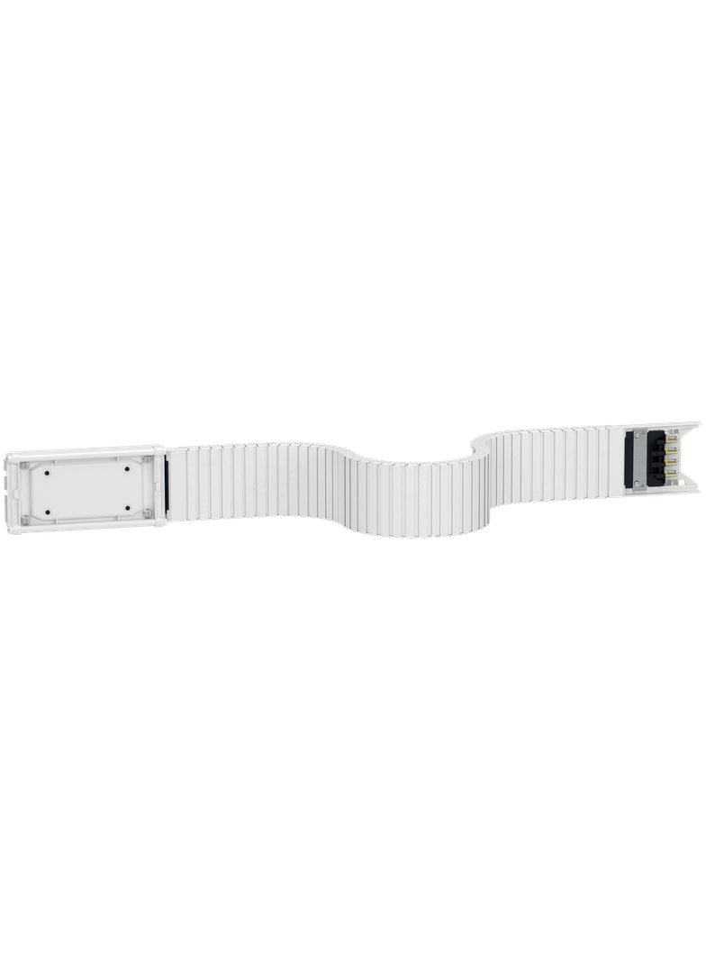 Canalis KN, element łączący elastyczny 3L+N+PE lewy lub prawy montaż 100A 1m 2 odpływy