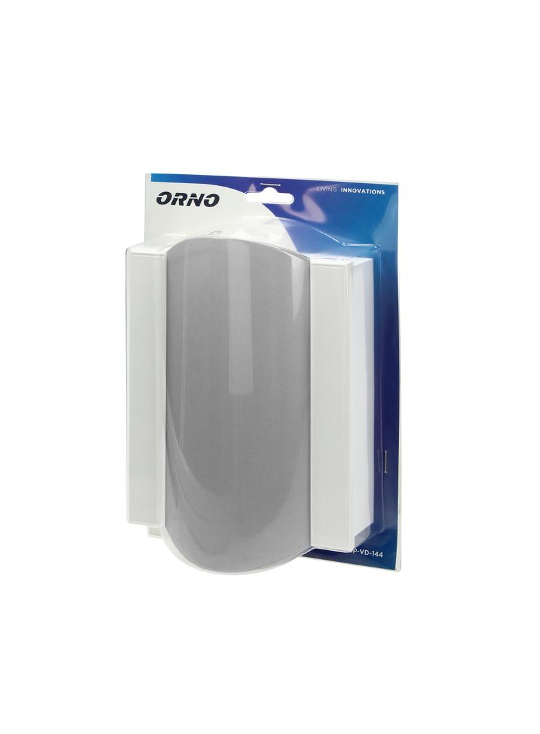 Dzwonek Gong Ton Color 230V biało-srebrny OR-DP-VD-144/W-G ORNO