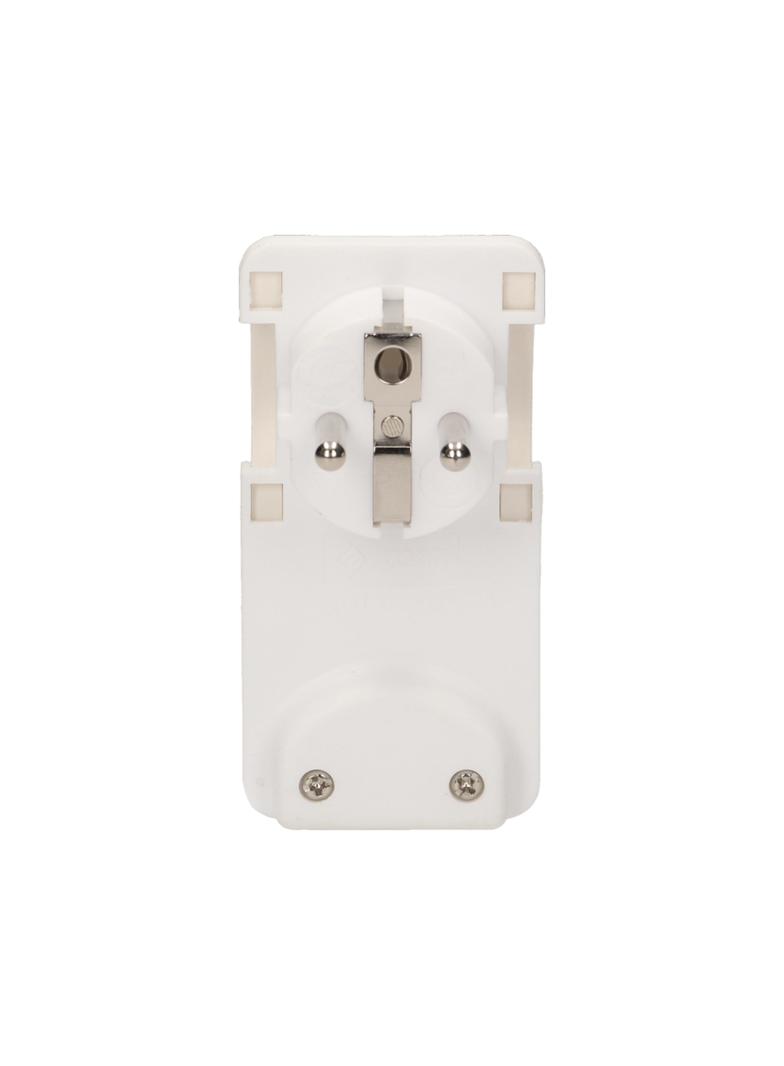 Wtyczka płaska, Uni-Schuko z uchwytem, biała OR-AE-1311/W ORNO