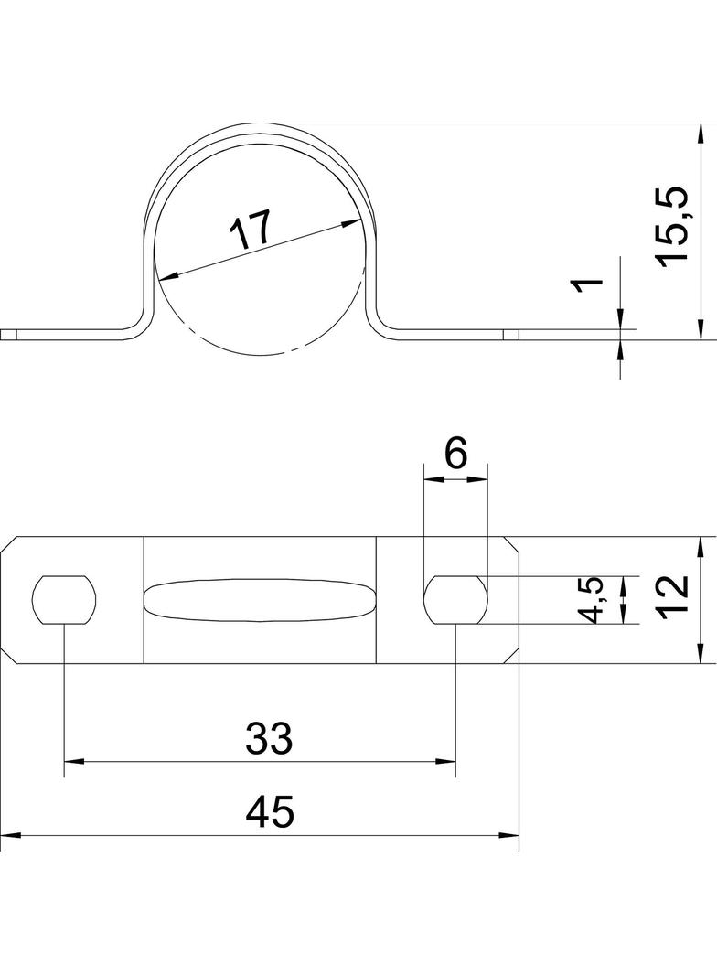 605, OBEJMY MOCUJĄCE 17MM OC.G.