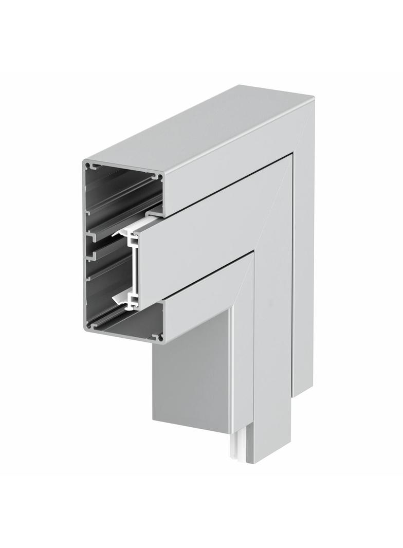 GA-FS53100EL, Naroże płaskie, stałe, Alu