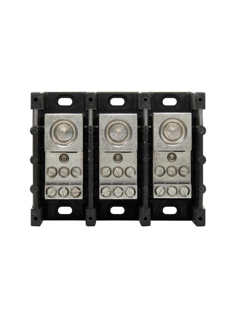 Power Distribution Block Blok zacisków LV 420A 600VAC 600VDC 3P SCCR 10kA 16375-3 EATON