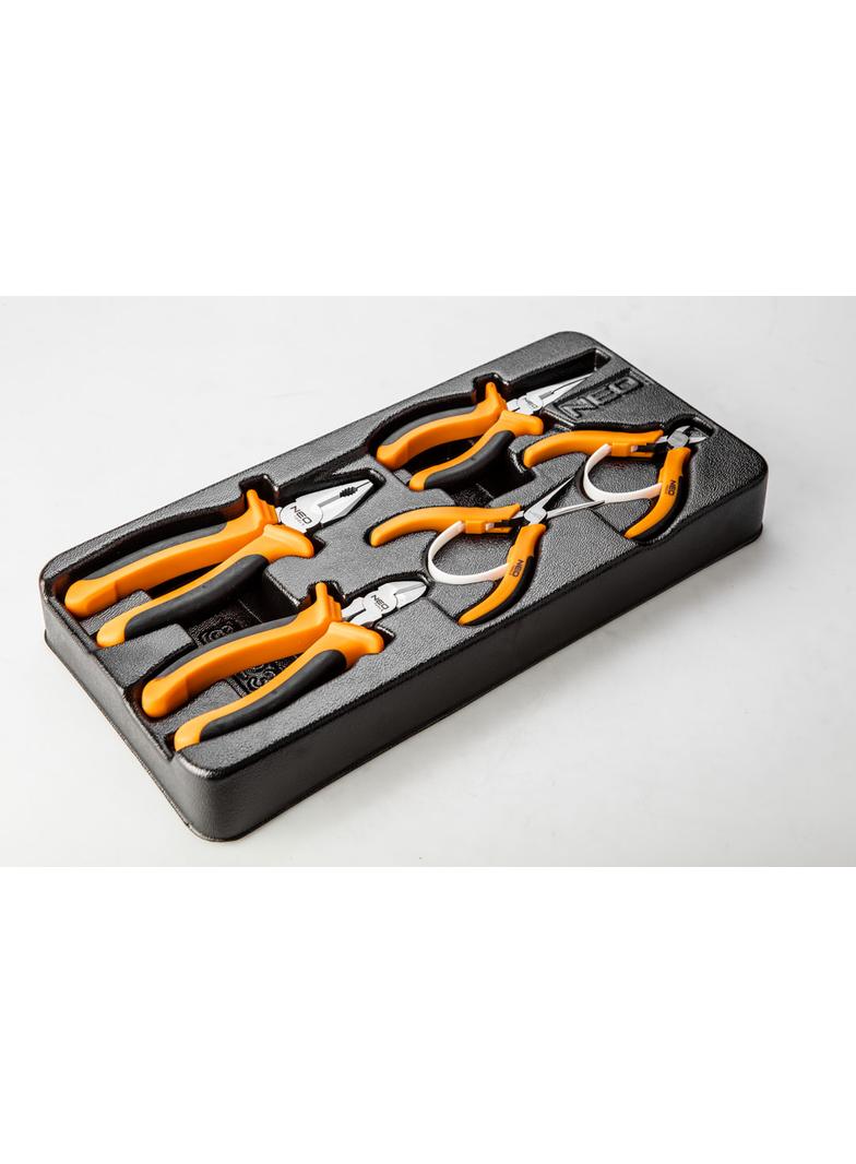 Szczypce, zestaw 5 szt., wkładka