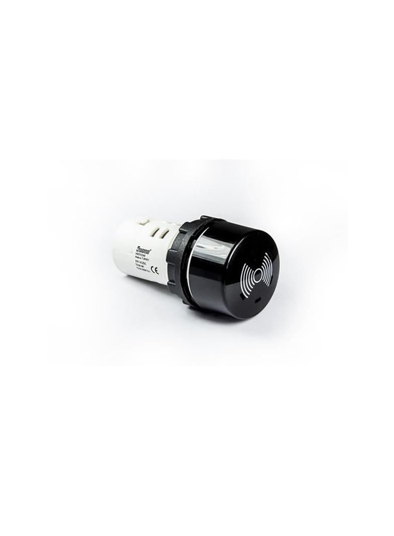 Buzzer monoblok 230V AC, czarny