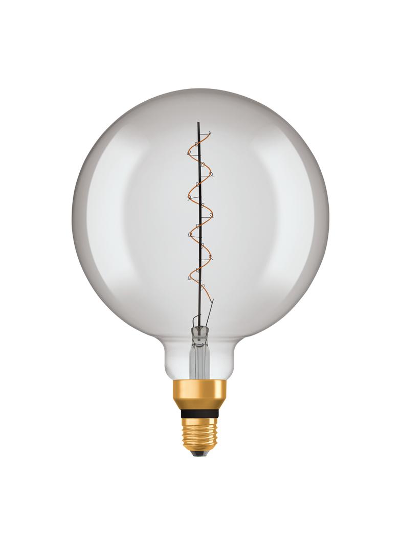Lampa LED Vintage 1906 SMOKE 200 dim 4,8W/818 szkło przezroczyste E27