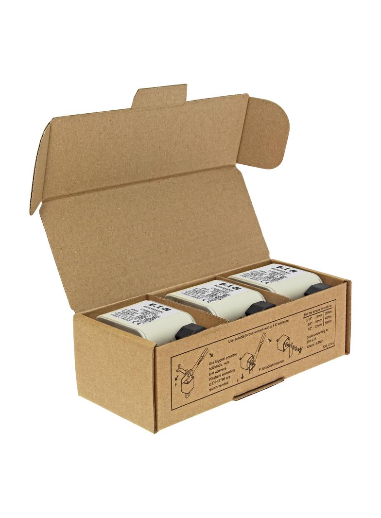 FUSE 400A 690V 1BKN/50 AR UC Wkładka szybka 400A AC 690V rozmiar 1 53x69x51 mm aR IEC UL, 170M4462 E