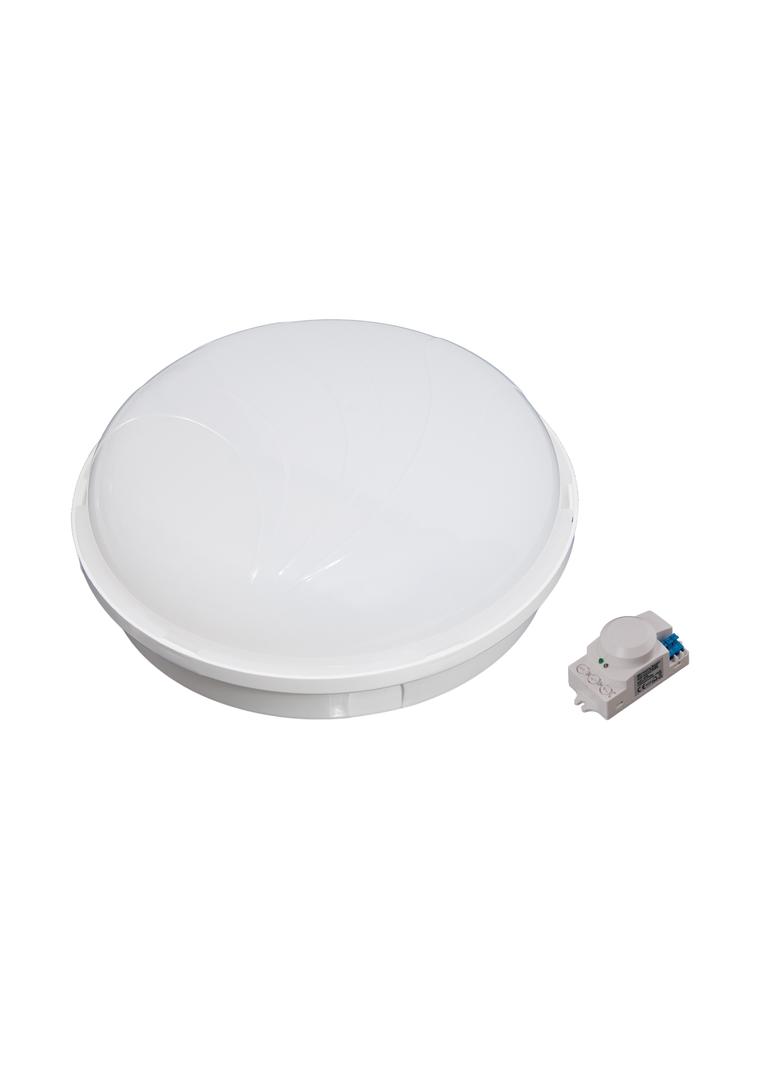 Oprawa oświetleniowa PANDA okrągła duża 100W / PL 25,IP 65,odporna na UV,z radarowym czujnikiem ruch