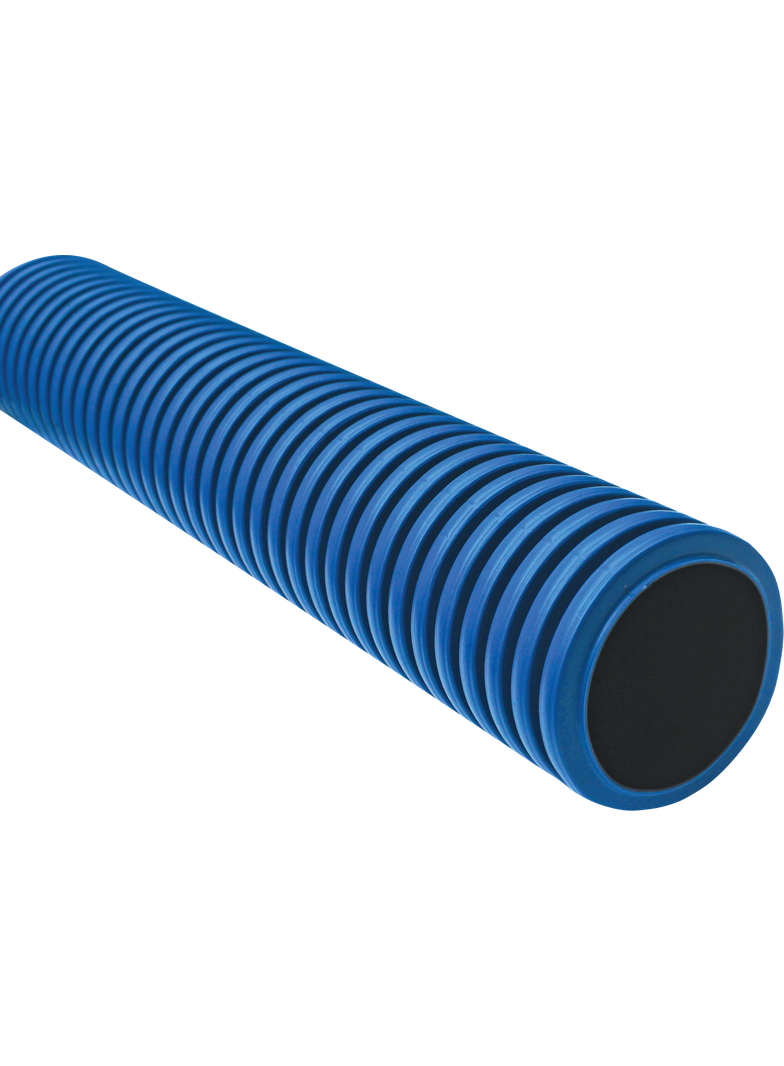 Rura karbowana dwuwarstwowa w odcinkach RODO 232/200 - 6mb niebieska 750N (11szt/paleta) RODO 232/200 - 6 N 750N 11369 TT PLAST