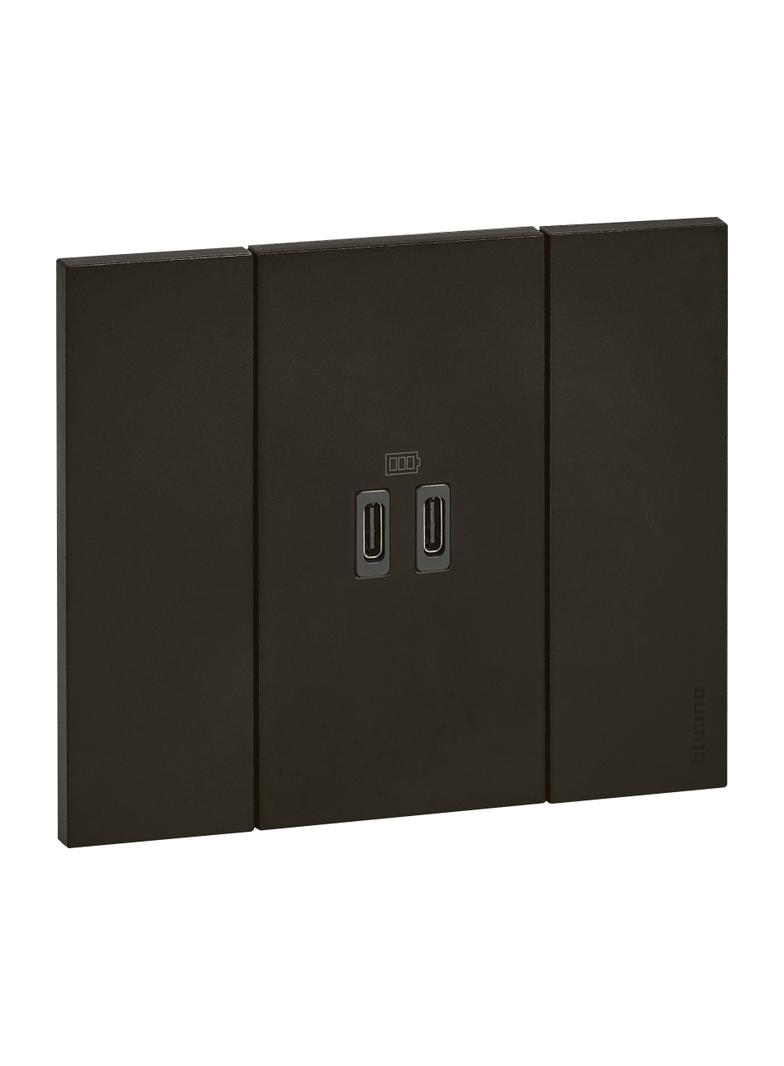 Living Now - Ładowarka 2Xusb C - 2 Moduły Bticino  K4286C2 LEGRAND