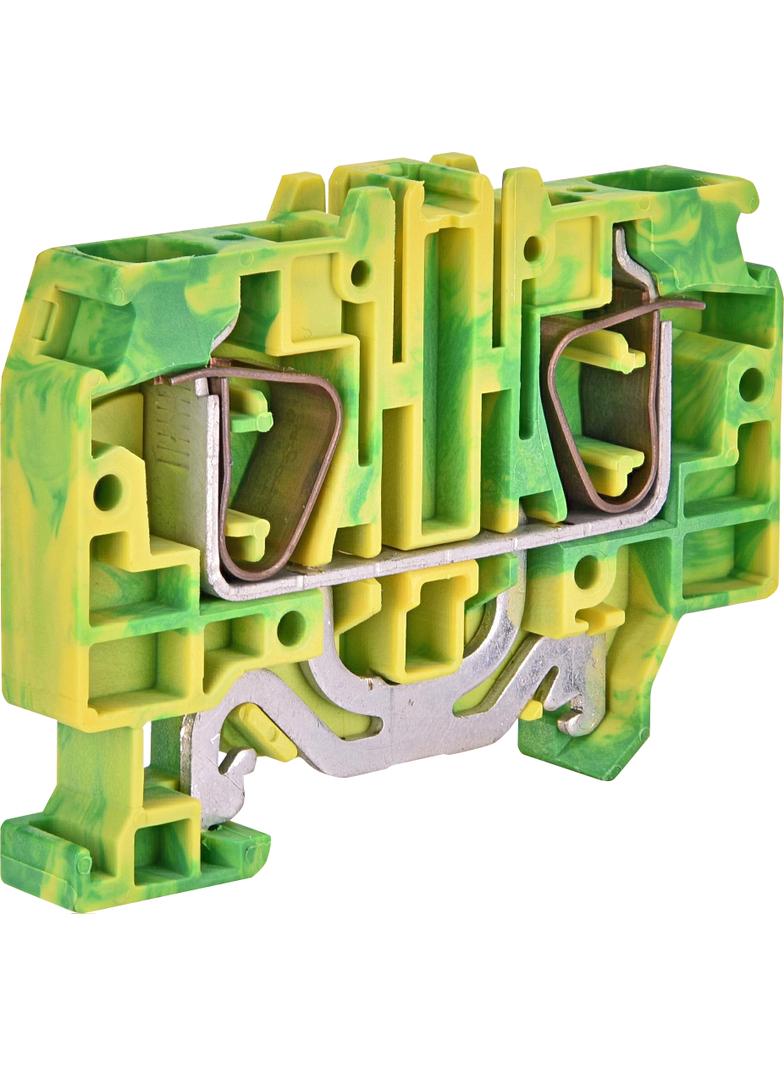 ESP-HTE.10 Złączka sprężynowa ochronna 10 mm2 (żółto-zielona)