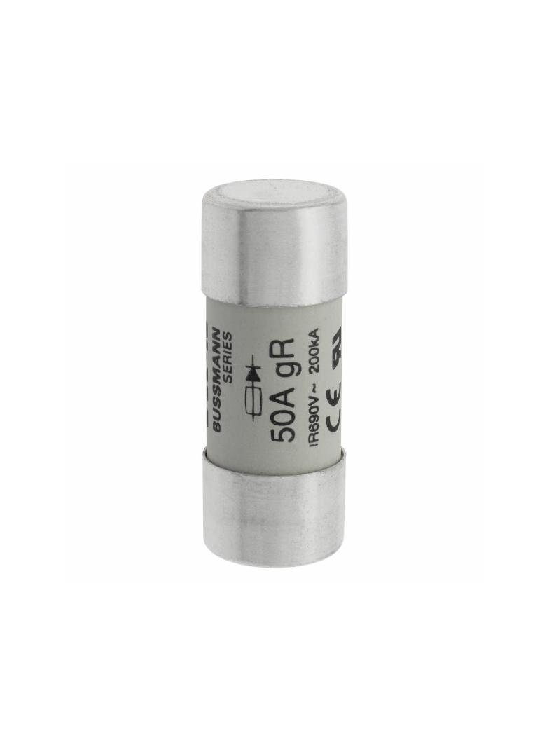 50A 690V AC gR 22X58mm FUSE W/O STRIKER Wkładka szybka 50A AC 690V 22x58 gR IEC UL FWP-50G22F EATON
