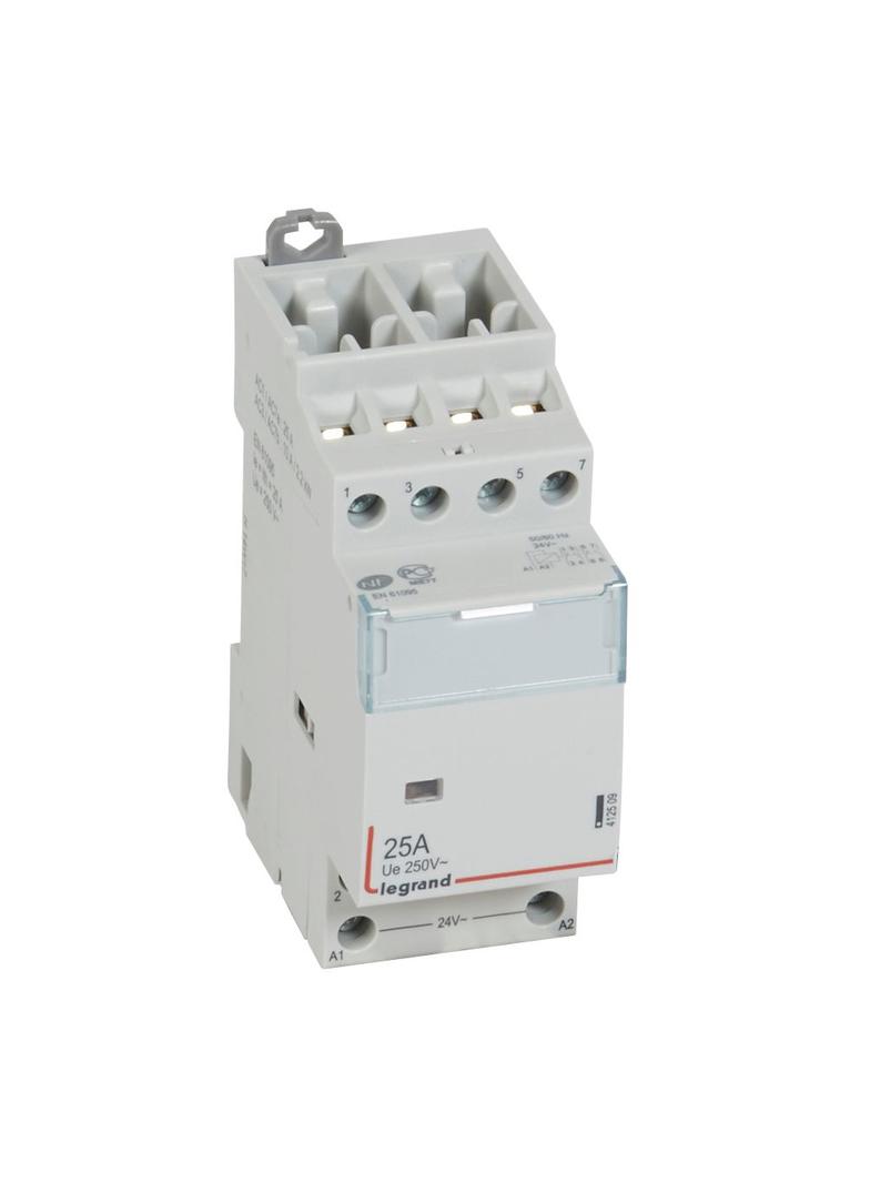 STYCZNIK MODUŁOWY SM 425 25A 24V 2NO+2NC, Legrand