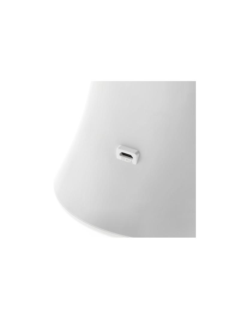 LAMPKA BIURKOWA FLOWER ,4W, 240lm, AC220-240V, 4000K, BATERIA 1800 mAh, Ra>80, CZARNO/BIAŁA
