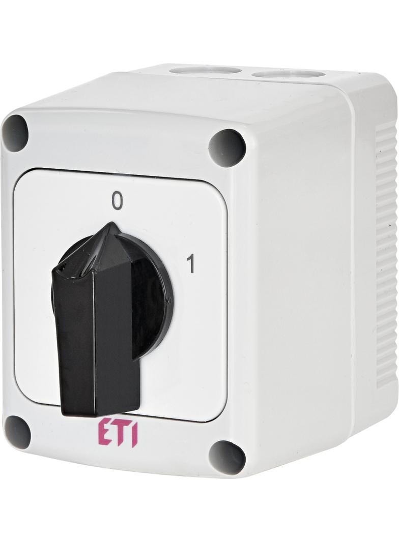 CS 25 10 PN - Przełącznik 0-1, 3P w obudowie