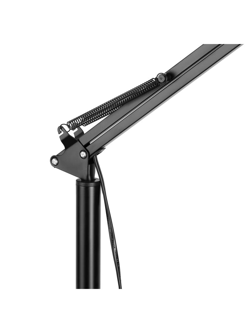 LUWES lampa podłogowa, E27, max. 30W, 185 cm, czarna