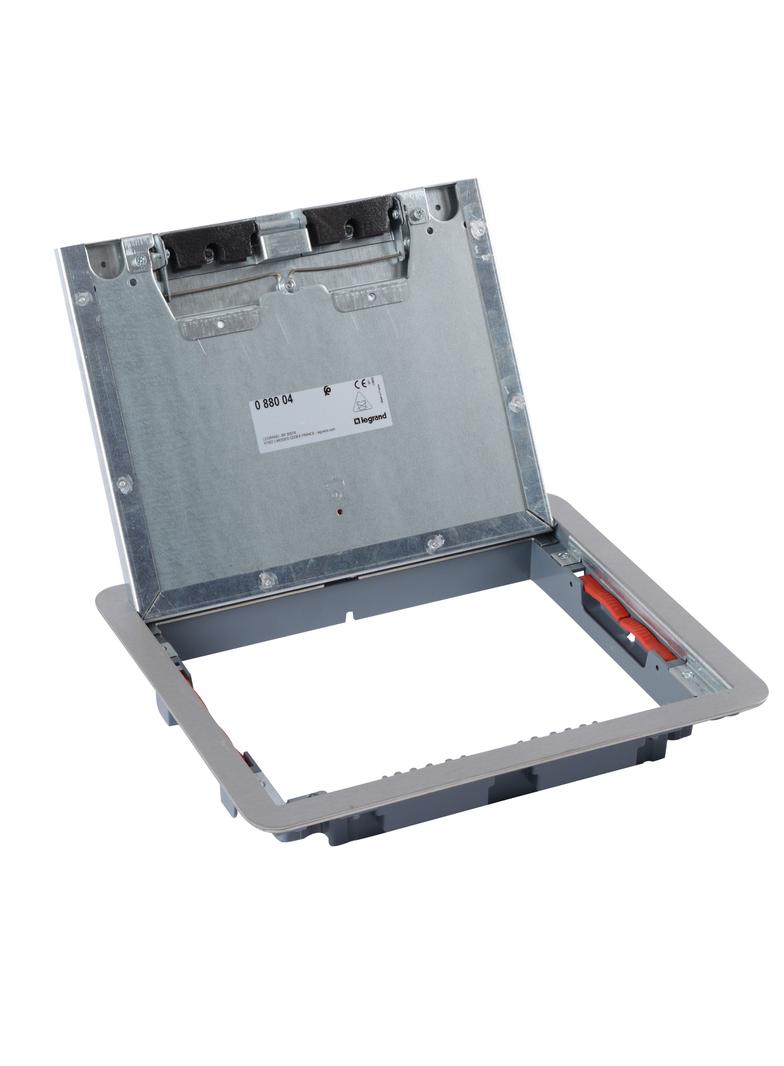 POKRYWA STANDARDOWA STAL NIERDZEWNA POD WYKŁADZINĘ DO PUSZKI 12/18M, Legrand