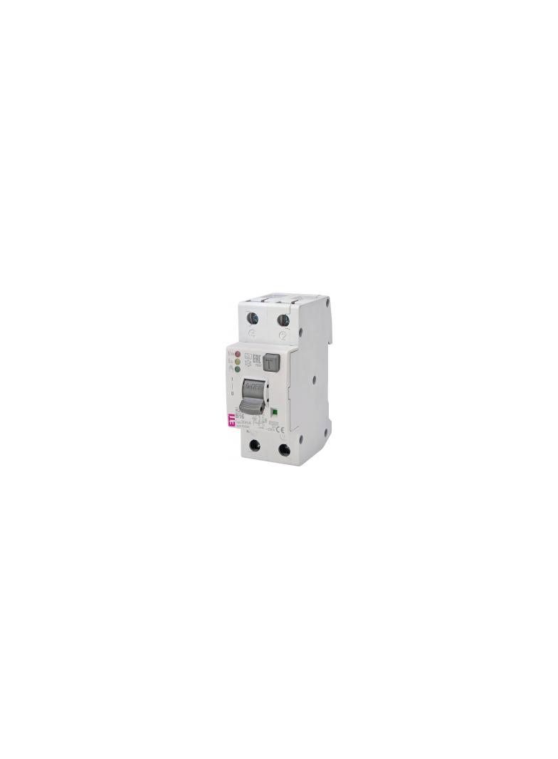 Wyłącznik różnicowonadprądowy KZS-2M2P 1P+N B16A 30mA typ A 002172406 ETI