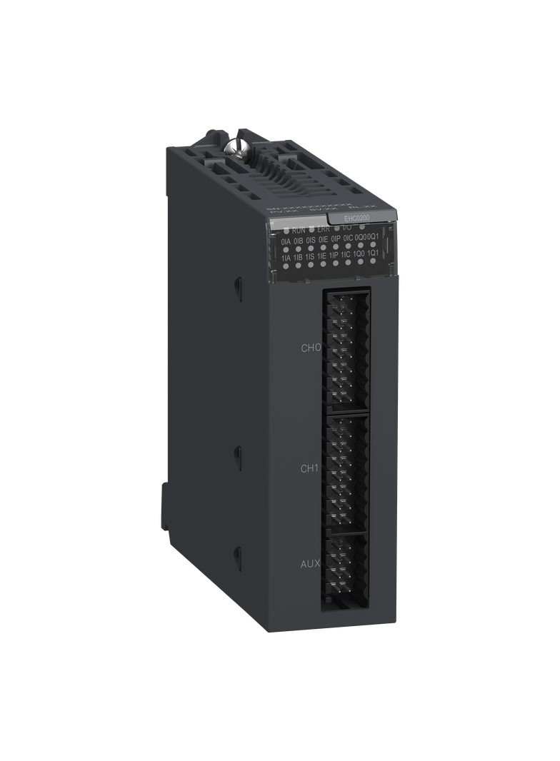 Modicon X80, moduł szybkiego licznika, 2 kanały BMXEHC0200