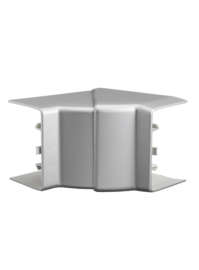 Optiline 45 - łącznik narożny wewnętrzny - PC/ABS - aluminium ISM10551