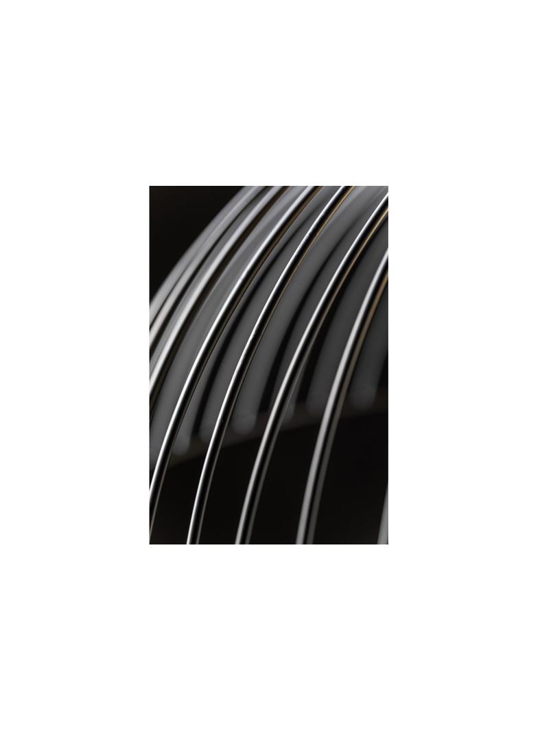 OPRAWA SUFITOWA RETO 1, 4137, AC220-240V, 50/60Hz, 1*E27, IP20, ŚREDNICA 40 cm, POJEDYNCZA, CZARNA