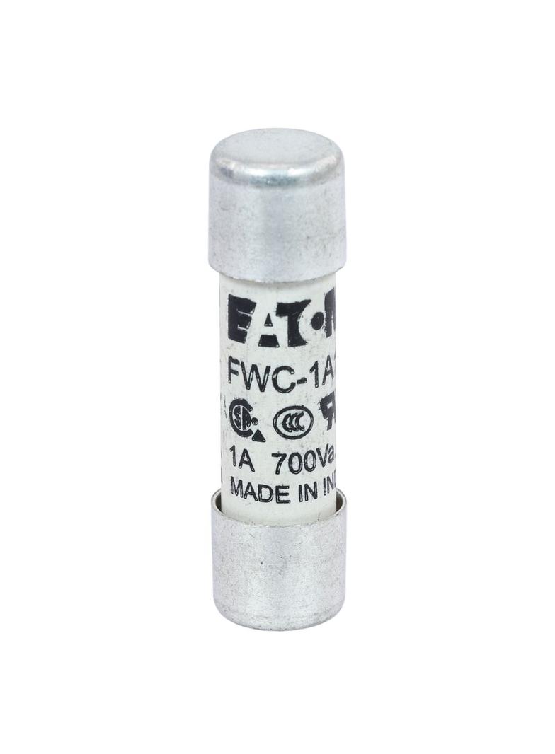 1AMP 700V AC UL FERRULE 10x38MM FUSE Wkładka szybka 1A AC 700V 10x38 mm aR UL FWC-1A10F EATON