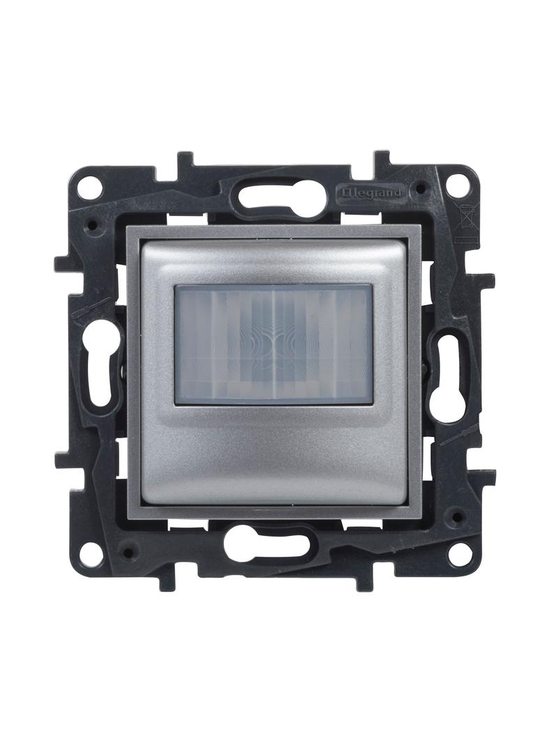 Niloe Step - łącznik automatyczny, 2 przewodowy, bez N- kolor aluminium, Legrand