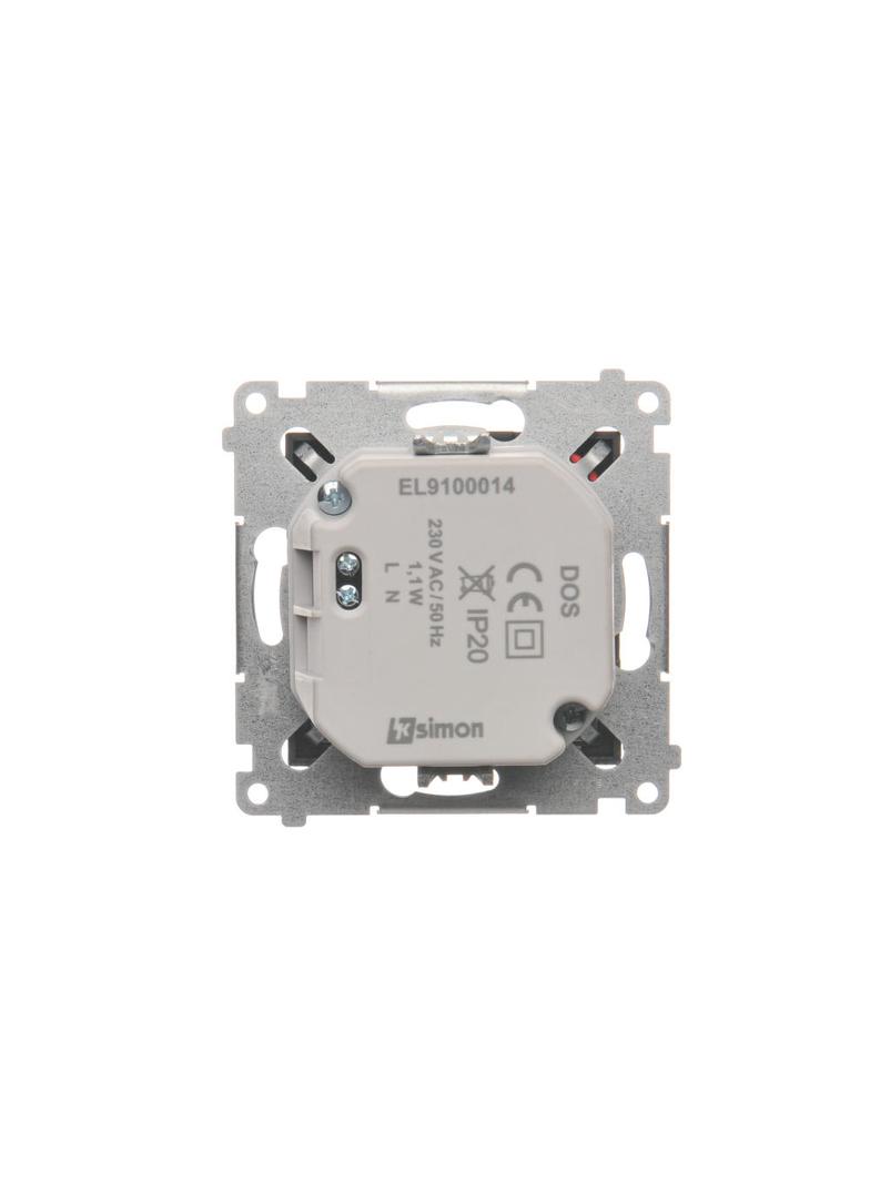 Simon 54 Oprawa oświetleniowa LED 230 V AC 1.1 W białe zimne 5900 K antracyt DOSA.01/48 KONTAKT