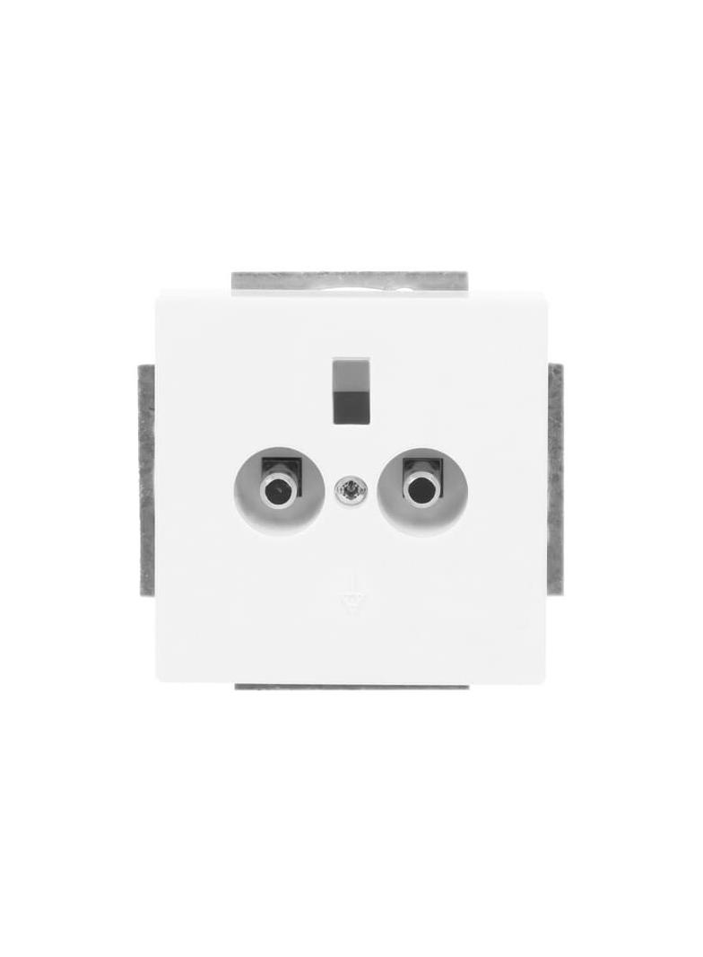 CARAT/FUTURE  Gniazdo wyrównania potencjałów (męskie)  biały studyjny