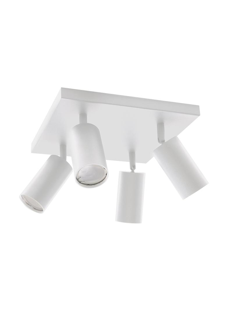 Oprawa lampa ścienno sufitowa MANAM 4X GU10 BIAŁA 03762 IDEUS