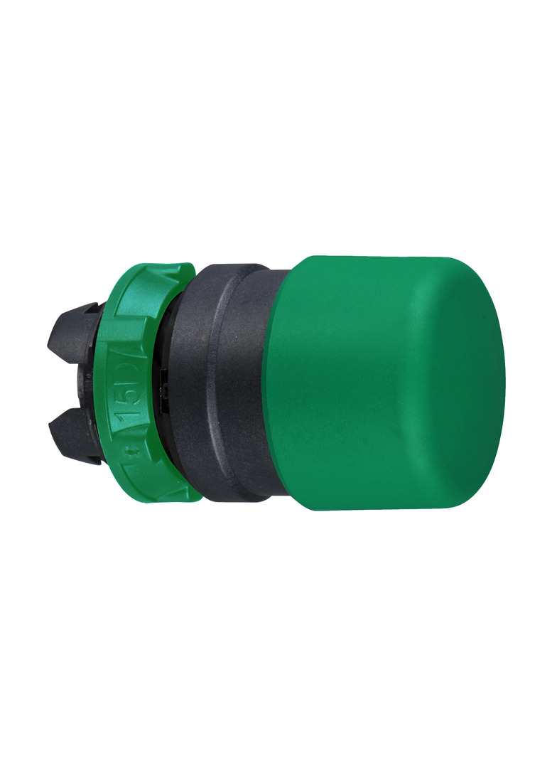 Harmony XB5 Przycisk grzybek fi30 zielona z samopowrotem plastikowa ZB5AC34 Schneider