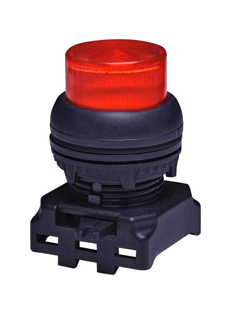 EGPI-R - Napęd z guzikiem wystającym podświetlanym - Czerwony