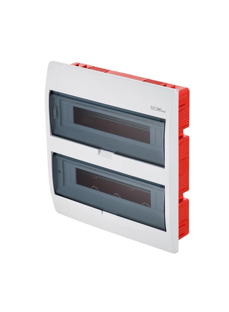 Rozdzielnica p/t ELEGANT EP 2/36 (N+PE)  IP 40