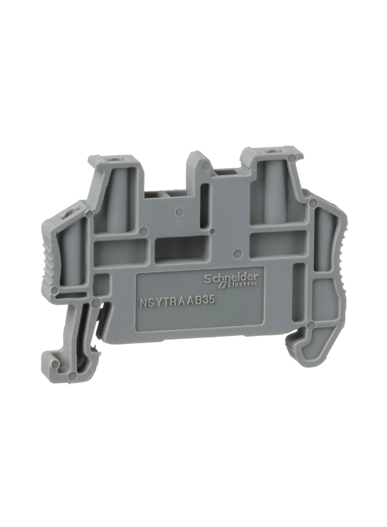 Złączki NSY, wspornik końcowy zatrzask szyn DIN 35mm