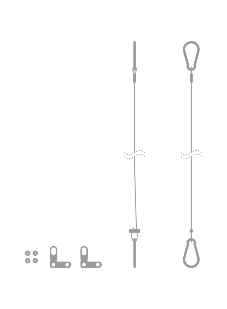 Zestaw zabezpieczający przewód PANEL SECURITY KIT