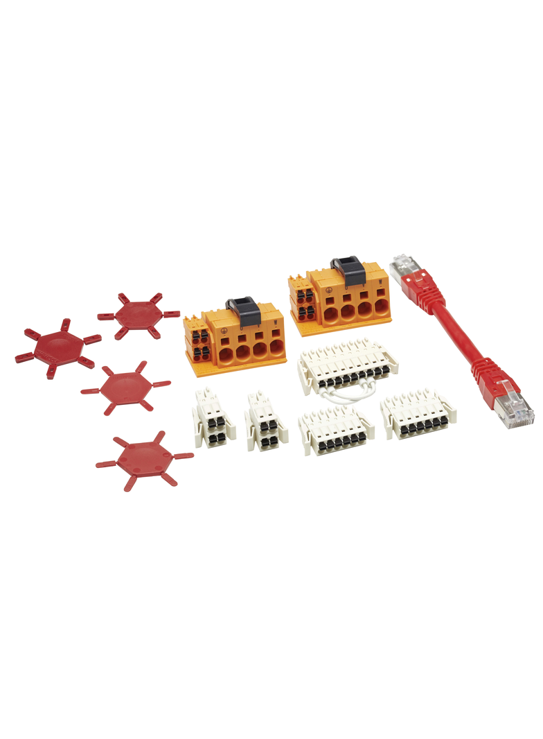 Złącza podwójnego napędu i kabel Sercos dla pojedynczego napędu Lexium 62 - 0,09 m