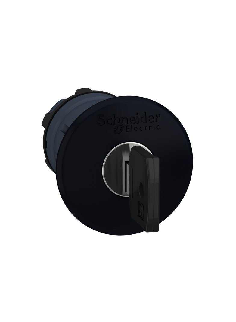 Harmony XB5 Przycisk grzybkowy O22 czarny klucz okrągły plastikowy